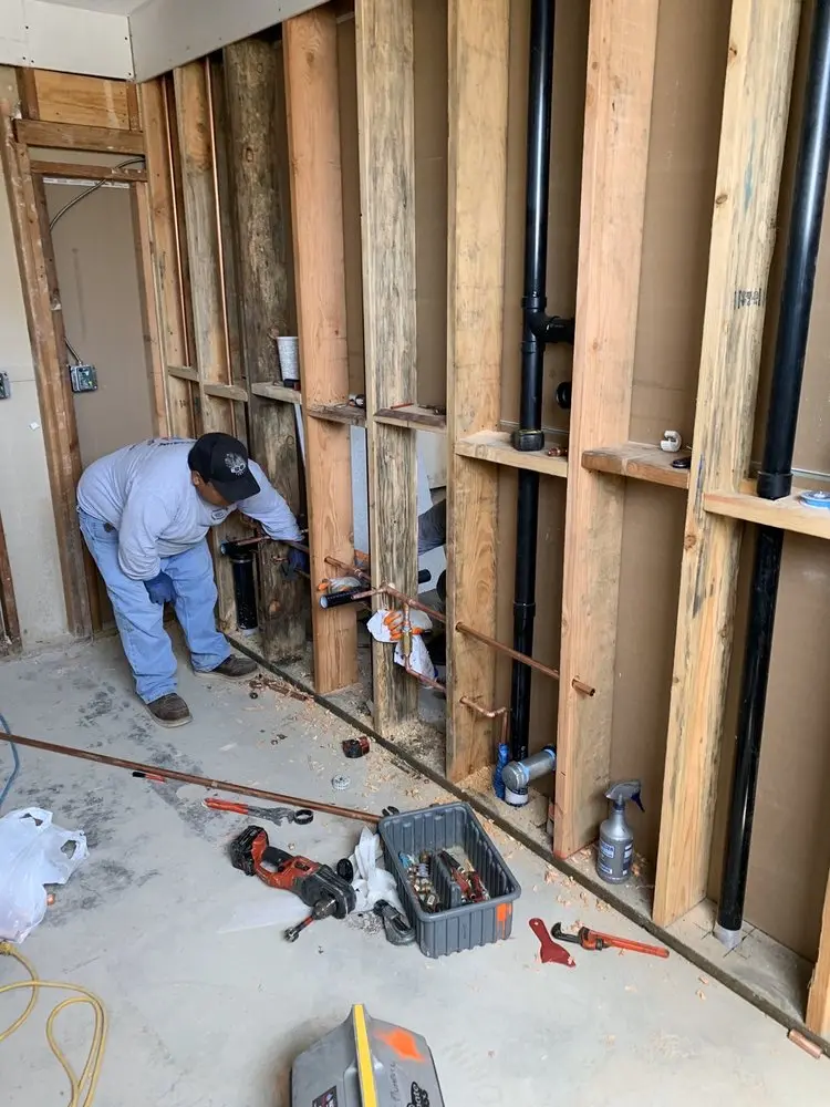 Commercial rough-in plumbing for Gas Line Repair in Rockland Hills